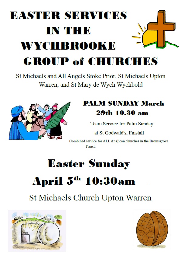 Easter Services at Wychbold ch